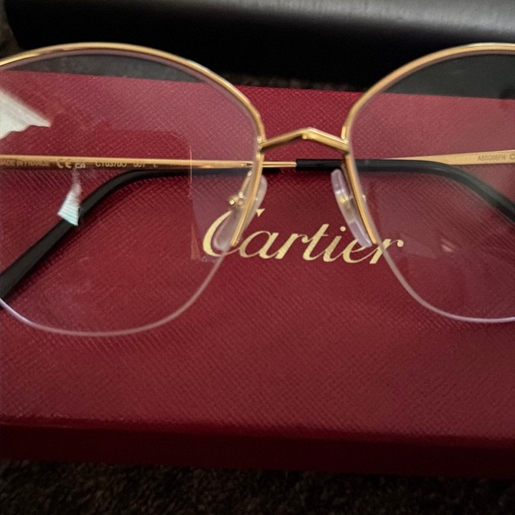 Cartier Gold Frame Glasses - Picture 6 of 10